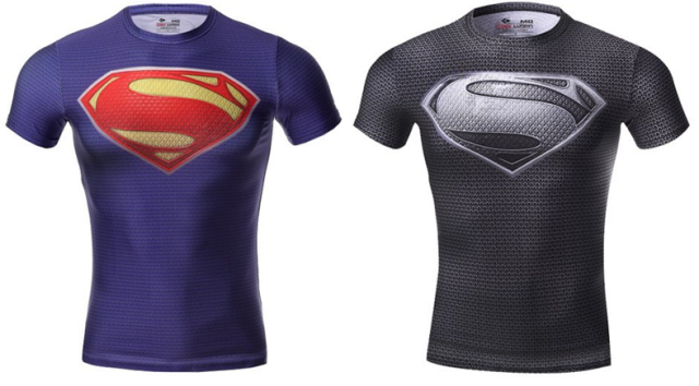 camisetas de superman