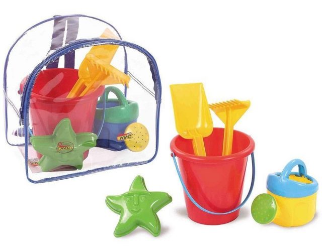 cubos de playa para bebes