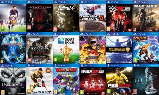 Juegos de Playstation 4 baratos