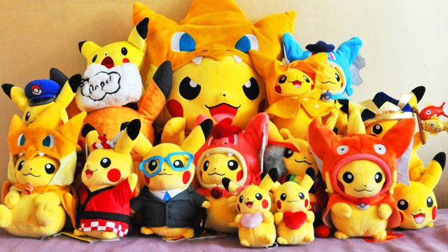 peluches de pikachu