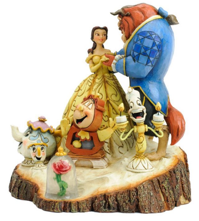 Figura La Bella y la Bestia pelicula animación disney