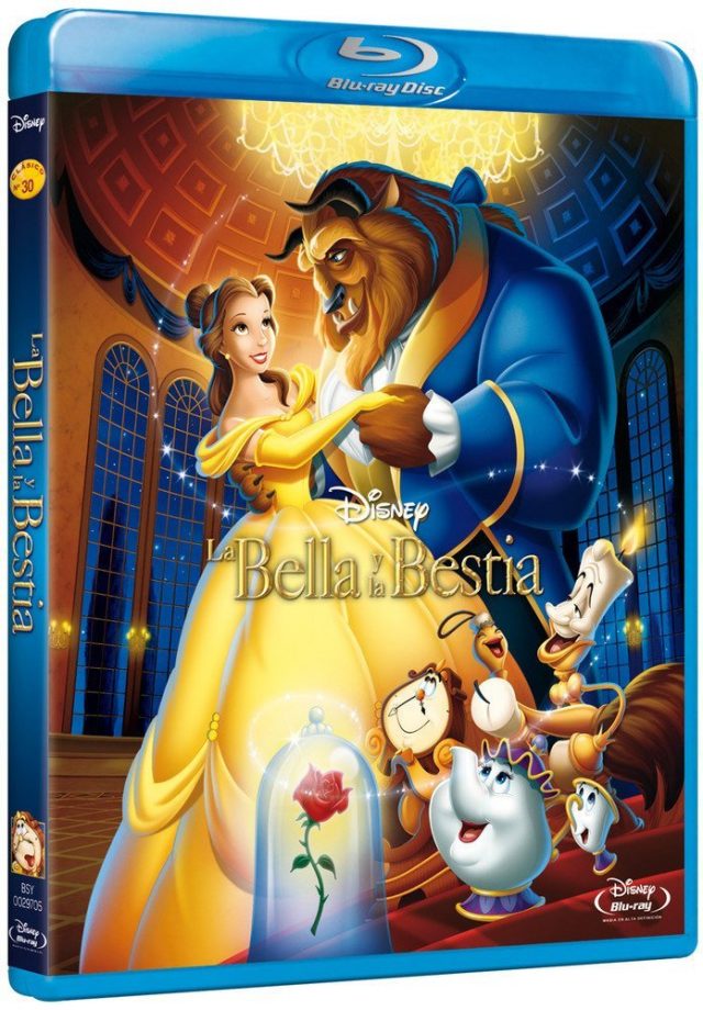 pelicula la bella y la bestia animacion disney