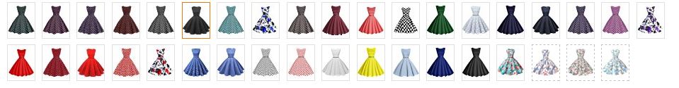 50 vestidos vintage retro Bbonlinedress