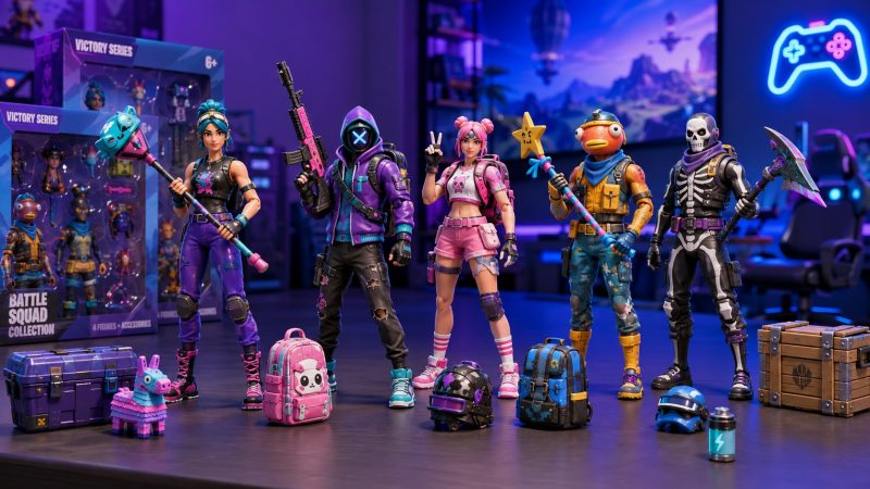 Figuras y muñecos de Fortnite para regalar y coleccionar