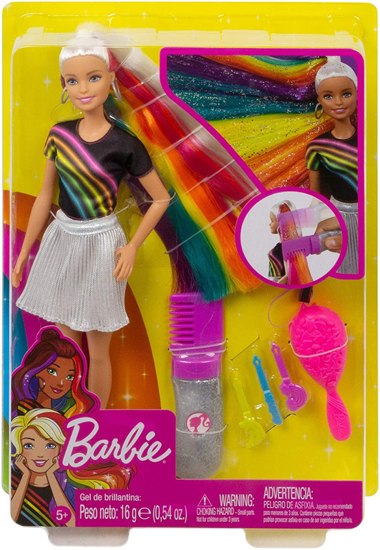 Barbie destellos arcoiris