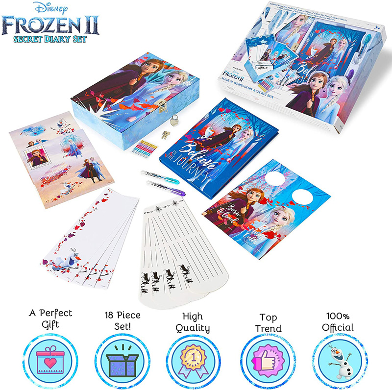 diario secreto con candado Frozen 2