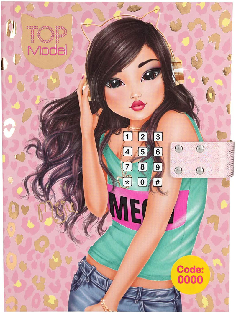 Mi diario secreto para niñas interactivo de clave
