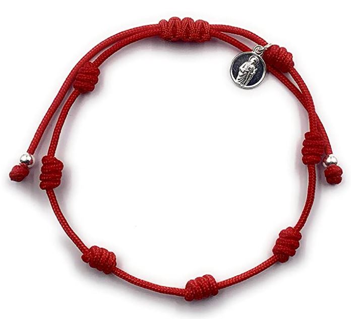 pulsera roja de la suerte