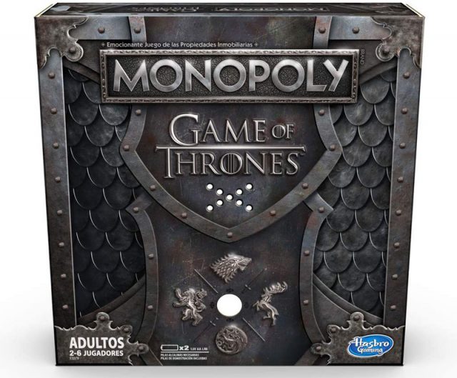 monopoly game of thrones hasbro