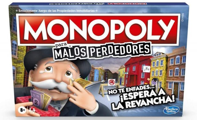 monopoly malos perdedores hasbro