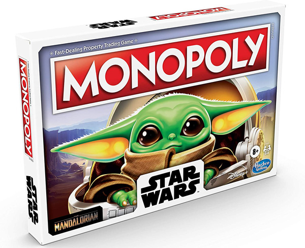 monopoly the child star wars hasbro