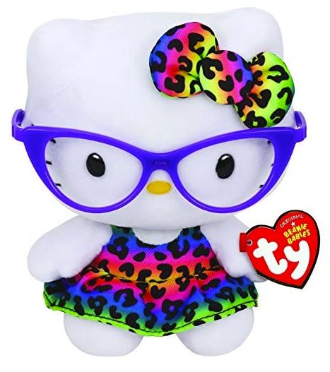 peluche hello kitty con gafas