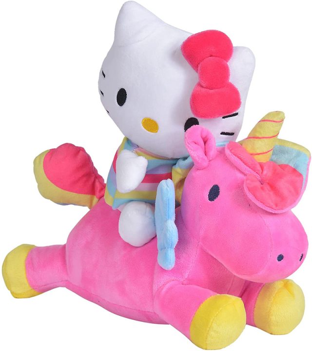 peluche hello kitty con unicornio