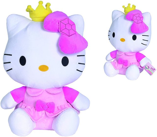 hello kitty de princesa peluche original