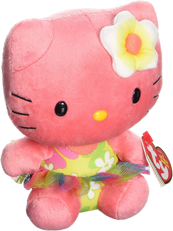 peluche hello kitty rosa oscuro