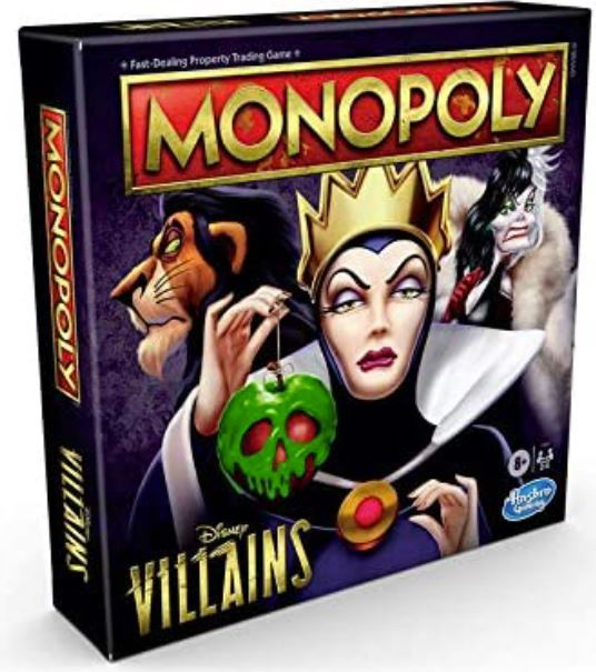 monopoly villains disney hasbro