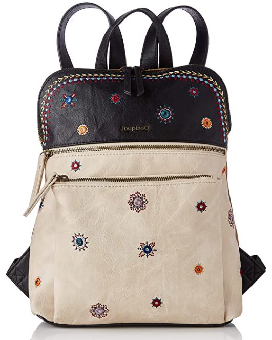 mochila cuadrada mandalas desigual